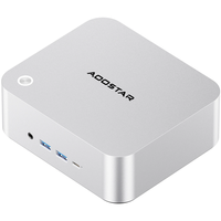 AOOSTAR MACO Mini PC AMD Ryzen 7 PRO 6850H 8 Cores 16 Threads 24GB LPDDR5 1TB SSD WIFI6 BT5.2 Quad Screen Output Dual 2.