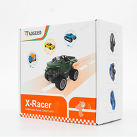 AOSEED X-Racer Toy Creation Kit 330 Pieces Fit for X-Maker 3D Printed Remote Control Car Assembly STEM Educational DIY F