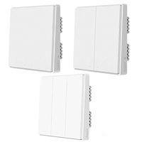 Aqara D1 Smart Zigbe Switch Wireless Switch Key Light Remote Control Fire Wire With /No Neutral Work With Mi Home HomeKi