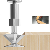 Arc Bending Integrated Knife Router Bit Tungsten Steel 1/2" / 12mm Shank R18 R30 R50 Seamless Woodworking Milling Cutter