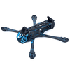 Asixflying Manta 5 SE 223mm Wheelbase T700 Carbon Fiber Plate Frame Kit Compatible DJI O3/19mm Camera for FPV Racing Dro