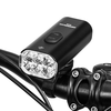Astrolux® BC6 2000Lm Super Bright Bike Headlights 6 LED Large Beads 4800mAh Battery IPX6 Waterproof 5 Light Modes Type-C