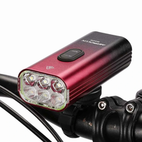 Astrolux® BS06 2000Lm Brightness Bike Headlights 6 LED Large Beads 10000mAh Battery Dual Distance Beam Design IPX6 Water