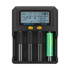 Astrolux® VC04S Type-C Input Quick Smart Battery Charger LCD Display Intellegent Flashlight Charger 4 Slots For Li-ion L