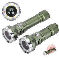 Astrolux® WP5 1350M Long Distance Throwing LEP Flashlight 3in1 with 1200LM LED Flood Light & Red Blue AUX Light EDC Stro