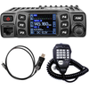 AT-778UV II Dual Band Mobile Radio 25W VHF UHF 200 Channels CHIRP Compatible 144-148MHz 420-480MHz Adjustable Mic Gain L