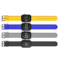 ATRSmart Counting Watch with Countdown Timer Pedometer 8 Alarms IP67 Waterproof Magnetic Charging Fitness Tracker Health