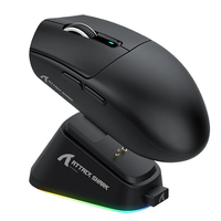ATTACK SHARK G3PRO Tri-mode Gaming Mouse with RGB Magnetic Charging Dock PAW3311 Sensor 800-25000DPI 1KHz Polling Rate E