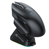ATTACK SHARK V6 Tri-mode Gaming Mouse with RGB Charging Dock PAW3311 Sensor BK52820 MCU 25000DPI 1KHz Return Rate Ergono
