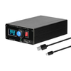 ATU-10-0A 20W 1.8-30MHz Mini Automatic Antenna Tuner OLED Display Aluminum Alloy Outcase with1800MAh Battery ATU Antenna
