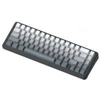 Aula F65 Custom Mechanical Keyboard 67 Keys Triple Mode Wireless/bluetooth/Wired Gasket Structure Hot Swappable RGB Back