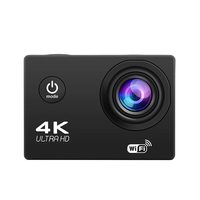 AUSEK 4K 30FPS HD Action Camera 30M Waterproof Protection Sports Camera Support WIFI for Mountain Climbing Scuba Diving