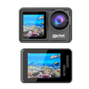 AUSEK 5K 30FPS Action Camera Dual Screen Outdoor Anti-Shake Action Camera HD Waterproof Helmet 1.4-Inch Front Screen 2.0