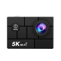 AUSEK 5K Action Camera Sports Camera Waterproof HD Single Screen WIFI Outdoor Cycling Anti-Shake Sports Camera2 Inches