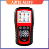 Autel AL619 Car Diagnostic Tool OBD2 Auto Scanner Diagnostic Tool OBD 2 Supported Multiple Languages ABS/SRS System Diag