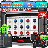 Autel MaxiPRO MP808BT PRO Kit Diagnostic Tool ECU Coding Bidirectional OE Grade 38+ Service Car Repair Tool Scanner VS M