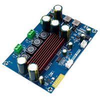 Auto-Boost High-Power Bluetooth Digital Amplifier Board TPA3116D2 Class D with 100W+100W Dual Channel Output Gold-A060