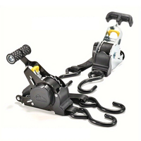 Automatic Retractable Stretch Wrapping Straps Polyester Rust-Resistant Tensioner 3.3m 680KG Wear-Resistant No Assembly R