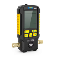 AUTOOL LM100 Vacuum Pressure Test Tool Digital Manifold Gauge High Precision Sensor Air Conditioning Leak Tester Refrige