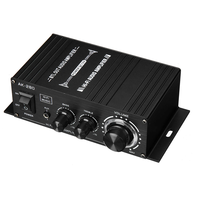 AUTSOME 12V40Wx2 Power Amplifier 2.0 Channel90DB Car Small Power Amplifier