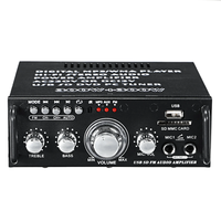 AV-263BT 2x300W 110-220V bluetooth Audio Power Amplifier EQ Stereo AMP Car Home 2CH AUX USB FM SD HIFI Digital Radio
