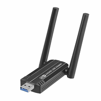 AX3008 5400Mbps WiFi6E Network Card USB3.0 WiFi Adapter Tri-Band 2.4G 5G 6G Wifi Receiver Dongle for Windows 10 11 Drive