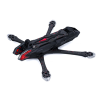 Axisflying Manta 5 pro Squashed X / DC 5 Inch Carbon Fiber Frame Kit Support DJI O3 for DIY Freestyle RC FPV Racing Dron