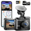 AZDOME GS63H Pro 2CH Dash Cam 4K with Super Night Vision 24H Parking Mode With 64G Memory Card Dual Dash Cam4K+1080P F