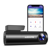 AZDOME M300 Car DVR Voice Control Dash Cam 1296P WiFi Dashcams Hidden Car Camera Night Vision G-Sensor 24H Parking Monit