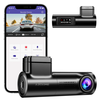 AZDOME M330 Car Dash Camwith 0.96" Screen 1080P Single Channel with WDR GPS Wi-Fi Voice Control G-Sensor