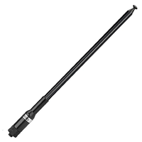 BAJETON CB05 CB Radio Antenna 27MHz Telescopic SMA Female High Gain Universal Antenna for Handheld Walkie Talkie Bajeton