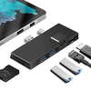 Bakeey 6-in-1 Docking Station for Microsoft Surface Pro USB3.1 Gen1*2 / HD / RJ45 / SD/TF 6 Ports USB Hubs Adapter for S