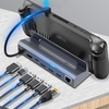 Bakeey 6-in-1 ROG Type-C Docking Station Steam Deck USB Hubs with USB3.0*3 PD100W Type-C 4K@60Hz HD Gigabit Ethernet