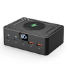 Bakeey 818D 190W 6-Port USB PD Charger 2USB-A+3USB-C+Wireless Charger Support QC3.0 PD3.0 PPS SCP AFC Fast Charging Digi