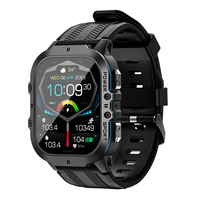 Bakeey C26 1.96inch AMOLED Display 8763EWE-VP 128M bluetooth Call Heart Rate Blood Pressure Blood Oxygen Monitor Sleep M