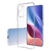 Bakeey for POCO F3 Global Version Protective Case Crystal Transparent Shockproof Non-Yellow with Lens Protection Hard PC