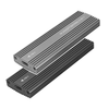 Bakeey M.2 SATA NVME SSD Enclosure Dual Protocol SATA NVME to USB Adapter 10Gbps 2TB USB3.1 USB-C External Hard Disk Dri