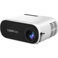 Bakeey Q10H 1080P LED Projector 120 Lumens Support WiFi&BT Same Screen with Miracast Multiple Ports Built-in Speaker Por