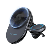 Bakeey S17 15W Semiconductor Refrigeration Car Wireless Charger Stand Car Air Vent Outlet Charger Bracket for Qi-enabled