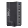 Bakeey YMX-8PD 300W 8-Port USB PD Charger 8USB-C PD Fast Charging Desktop Charging Station EU Plug US Plug for iPhone 16