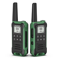 Baofeng BF-F22 Walkie Talkies 16 Channels 446MHz PMR License-Free Two-Way Radios LED Flashlight Hands-Free VOXs 1400mAh