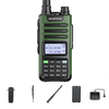Baofeng M-13 Pro VHF UHF Air Band Walkie Talkie Wireless Copy Frequency Long Range High Power Two Way Radio IPX4 Waterpr