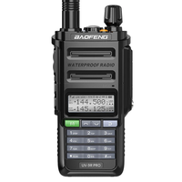 Baofeng UV-9R Pro V2 High Power Long Range Walkie Talkie 128 Channels Tri-Power Multi-band Wireless Copy Frequency IP68