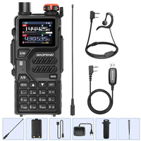 Baofeng UV-K5 Pro 10W GPS Walkie Talkie Wireless Copy Frequency Type-C DTMF Long Range Air Band Ham Two Way Radio for Ca