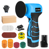 BAONUO Cordless Car Polisher Portable High Speed 16.8V Battery Powerd Waxing Rust Removal Grinding Polishing Machine Scr