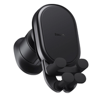 Baseus 15W Air Outlet Wireless Car Charger Phone Holder Stable Gravitational Mount 360° Rotation Auto Fastening