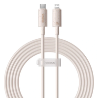 Baseus 20W Type-C to iP Cable Fast Charging Data Transmission Copper Core Line 1M/2M Long for iPhone 12 13 14 14 14 Pro