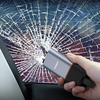 Baseus 3 in 1 Car Safety Hammer U-shaped Emergency Auto Escape Seat Belt Cutter Window Class Break with SOS LED Lamp