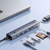 Baseus 7-in-1 Type-C Docking Station with USB3.0*2 / 4K@60Hz HD / PD Type-C / 3.5mm Audio / TF&SD Card Slot Slim Adapter