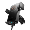 Baseus BS-CM043 15W Wireless Car Phone Holder Charger Air Vent Fast Wireless Charging Mount Bracket for Smart Phones for